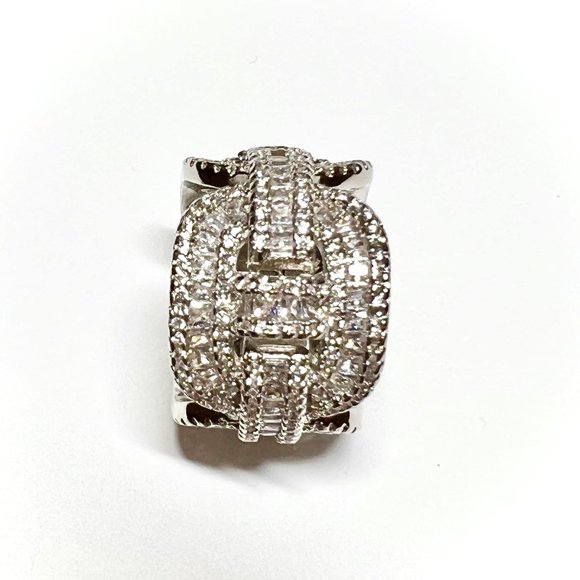 New Hip Hop Chain Zircon Ring - Picture 4 of 7